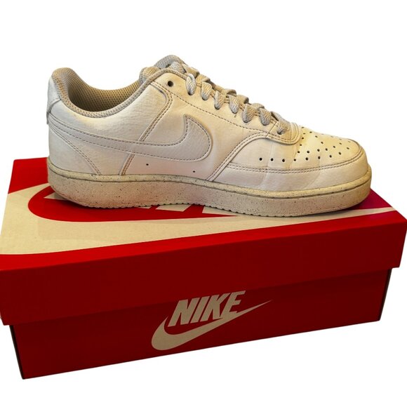 Nike Shoes - Nike Court Vision Lo NN Sneakers – Sail/Phantom-Muslin – Women’s 7.5